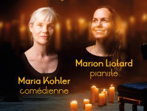 Jeudi 31 juillet : spectacle musical et poétique "J'écris pourtant"